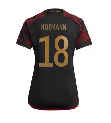 Tyskland Jonas Hofmann #18 Udebanetrøje Dame VM 2022 Kort ærmer